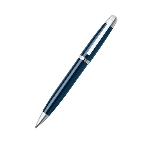 Sheaffer 500 Navy Blue with Chorme Trim Ballpoint Pen