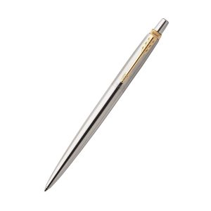 Parker Jotter Core Stainless Steel Gold Trim Ballpoint Pen