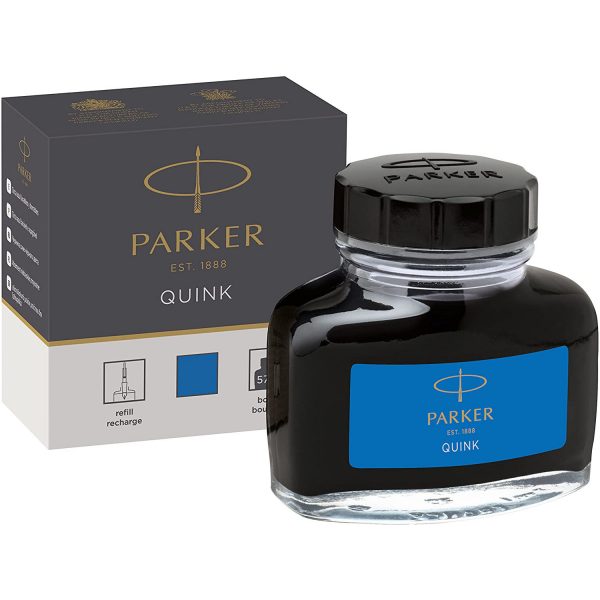 Parker Quink Ink Bottle Blue