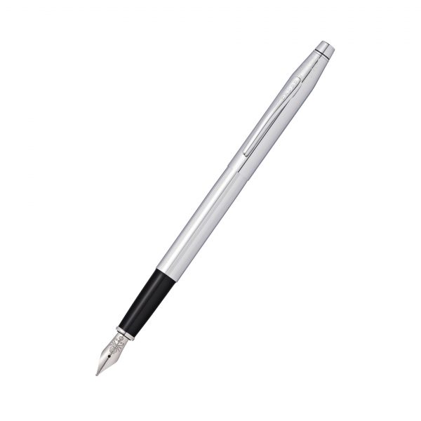 Cross Classic Century Lustrous Chrome Fountain Pen