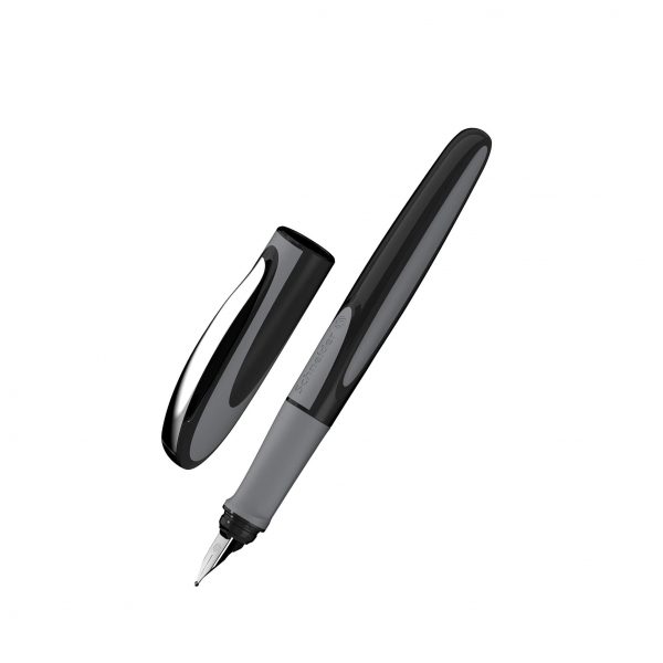Schneider Ray Fountain Pen Black-Dark Grey Barrel