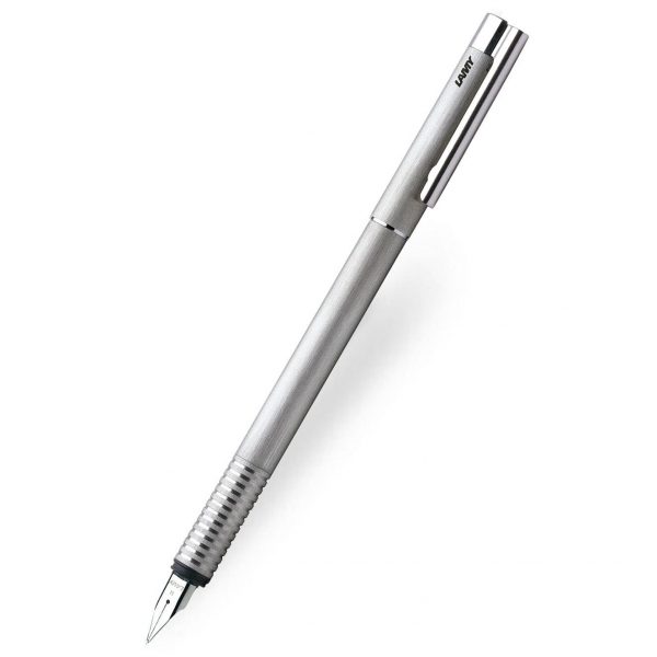 Lamy Logo 6 Brushed Stainless Steel Fountain Pen