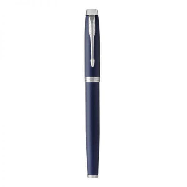 Parker IM Matte Blue With Chrome Trim Fountain Pen