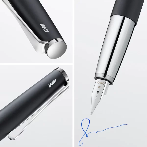 LAMY studio Black Fountain Pen - Image 4